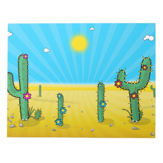Cactus Notitieblok (Voorkant)