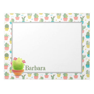 Cactus-Notitieblok personaliseren Notitieblok