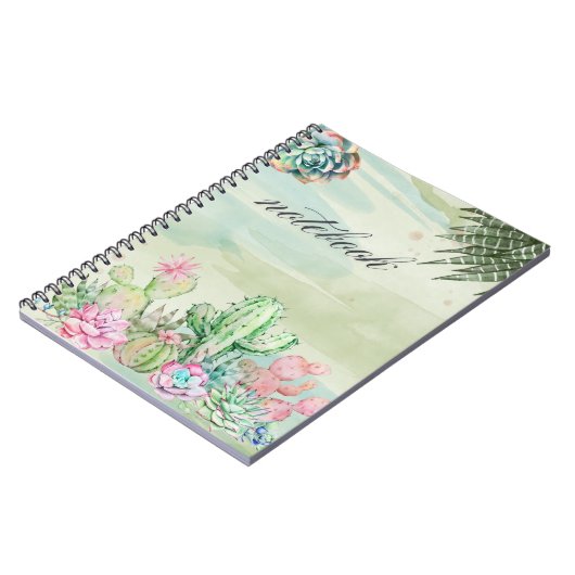 Cactus notitieboek (Linkerzijde)