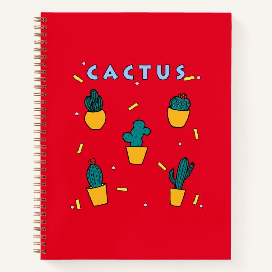 Cactus Notitieboek (Voorkant)