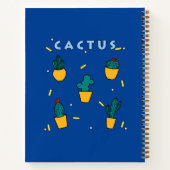 Cactus Notitieboek (Achterkant)