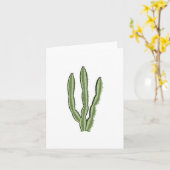 Cactus Notitiekaarten (Gele Bloem)