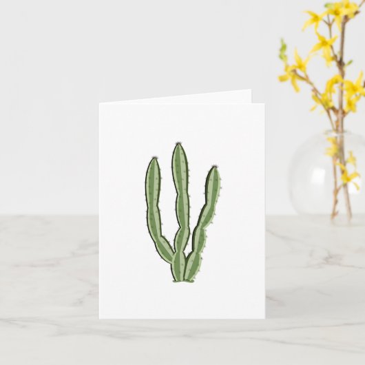Cactus Notitiekaarten (Gele Bloem)