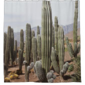 Cactus Oasis #1 #wall #decor #art  Douchegordijn (Voorkant)
