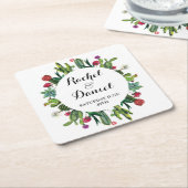 Cactus Onderzetter Trouwfeest Cacti Fiesta (Schuin)