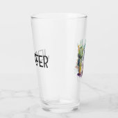 Cactus ontwerp met kleurrijke splatters glas (Rechts)