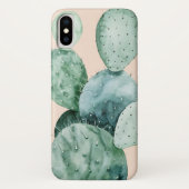 Cactus op koraal Case-Mate iPhone case (Achterkant)