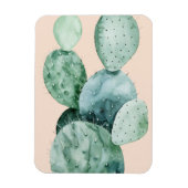 Cactus op koraal magneet (Verticaal)
