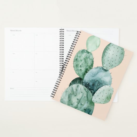 Cactus op koraal planner (Display)