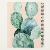 Cactus op koraal planner (Achterkant)