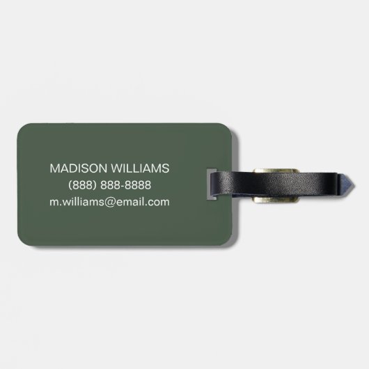 Cactus Oranje bloesems Bagagelabel (Achterkant horizontaal)