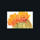 Cactus Oranje bloesems Canvas Afdruk<br><div class="desc">Cactus Oranje bloesems Artist: Tim OToole</div>