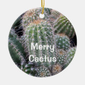 Cactus-Ornament Keramisch Ornament (Voorkant)