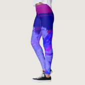 Cactus paars leggings (Links)