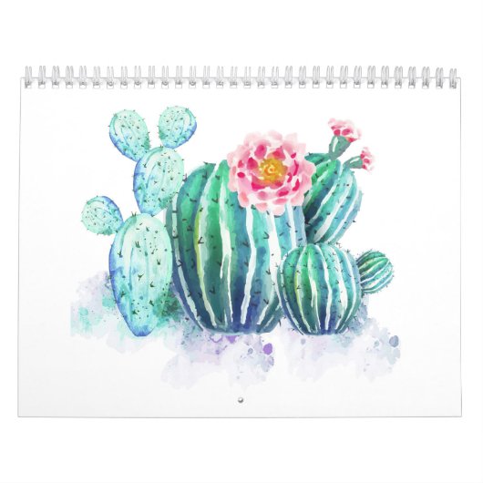 Cactus Painted Kalender (Hoes)