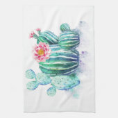 Cactus Painted Theedoek (Verticaal)