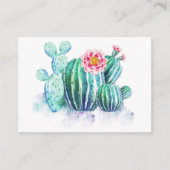 Cactus Painted Visitekaartje (Voorkant)