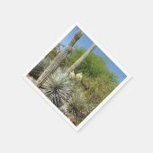 Cactus papieren servet (Hoek)