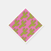 Cactus papieren servet (Hoek)