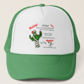 Cactus Pas op voor mensen! Trucker Pet (Voorkant)