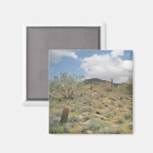 Cactus Pastorale Decoratieve Koelkast Magnet (Voorkant / Achterkant)
