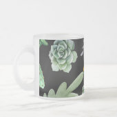 Cactus Patroon 2 Matglas Koffiemok (Links)
