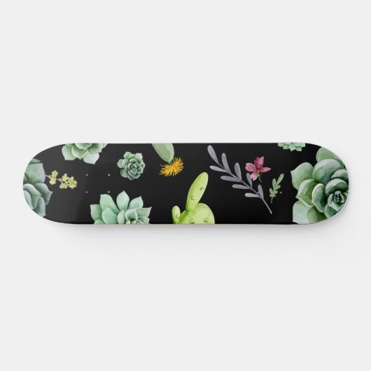 Cactus Patroon 2 Persoonlijk Skateboard (Horizontaal)
