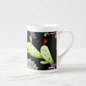 Cactus Patroon 2 Porselein Kop (Rechts)