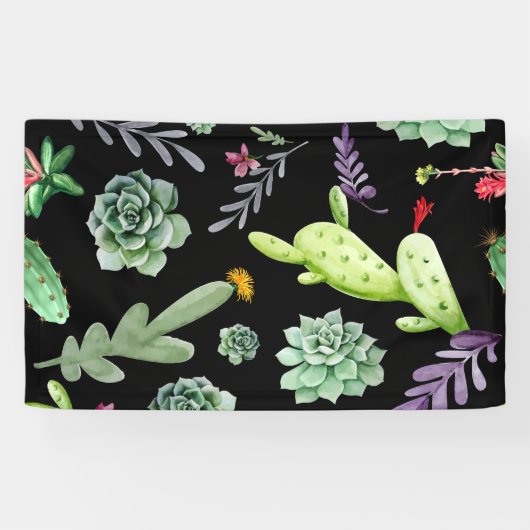 Cactus Patroon 2 Spandoek (Horizontaal)