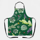 Cactus Patroon 3 Schort (Voorkant)
