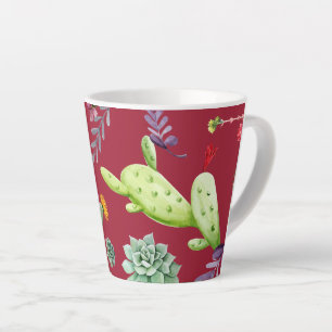 Cactus Patroon 4 Latte Mok