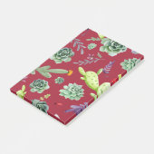 Cactus Patroon 4 Post-it® Notes (Schuin)