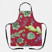 Cactus Patroon 4 Schort (Voorkant)