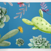 Cactus Patroon 5 Drieluik Wenskaart (Binnenkant midden)