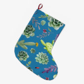 Cactus Patroon 5 Grote Kerstsok (Voorkant (Hangend))