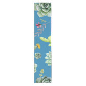 Cactus Patroon 5 Korte Tafelloper (Voorkant)