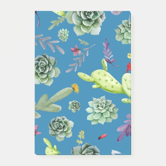 Cactus Patroon 5 Post-it® Notes (Voorkant)