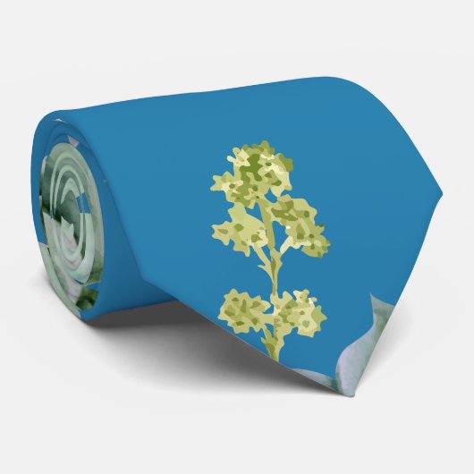 Cactus Patroon 5 Stropdas (Opgerold)