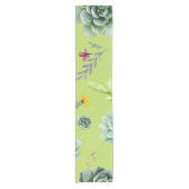 Cactus Patroon 6 Korte Tafelloper (Voorkant)