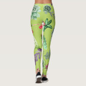 Cactus Patroon 6 Leggings (Achterkant)