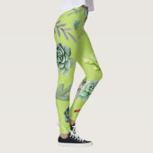 Cactus Patroon 6 Leggings (Rechts)