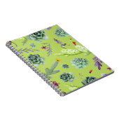 Cactus Patroon 6 Notitieboek (Rechterzijde)