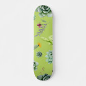 Cactus Patroon 6 Persoonlijk Skateboard (Voorkant)