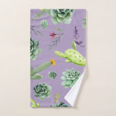 Cactus Patroon 7 Bad Handdoek (Handdoek)