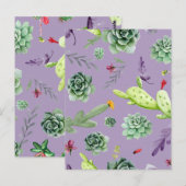 Cactus Patroon 7 Briefkaart (Voorkant / Achterkant)