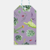 Cactus Patroon 7 Cadeaulabel (Voorkant)