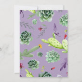 Cactus Patroon 7 Kaart (Achterkant)