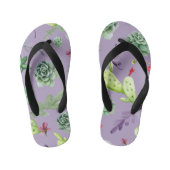 Cactus Patroon 7 Kinder Teenslippers (Voetbed)