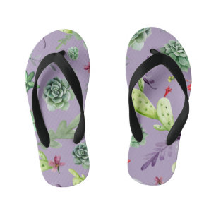 Cactus Patroon 7 Kinder Teenslippers