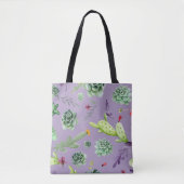Cactus Patroon 7 Tote Bag (Voorkant)